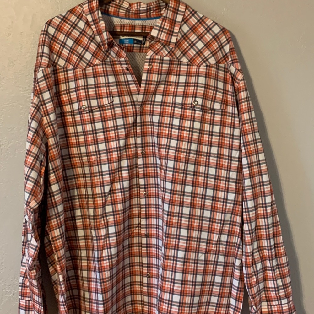 Magellan Fish Gear Snap Button Shirt